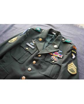 USA 60‘s Army Military uniform Badge mat...