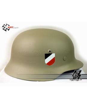 WWII German DAK helmet