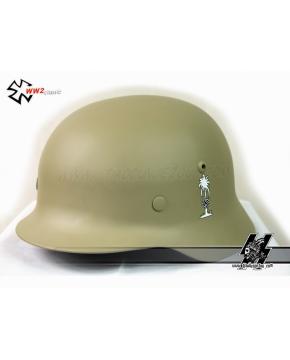 WWII German DAK helmet