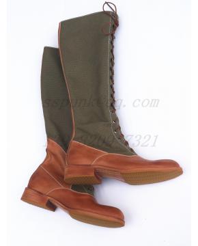 WWII German Tropical/DAK Jack boots / Ma...