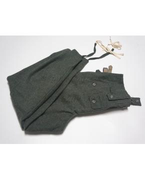 WWII German Heer M43 Fieldgrey wool trousers keilhosen